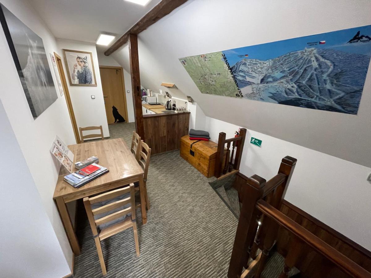 Loučná pod Klínovcem Wolf House Klinovec酒店 外观 照片