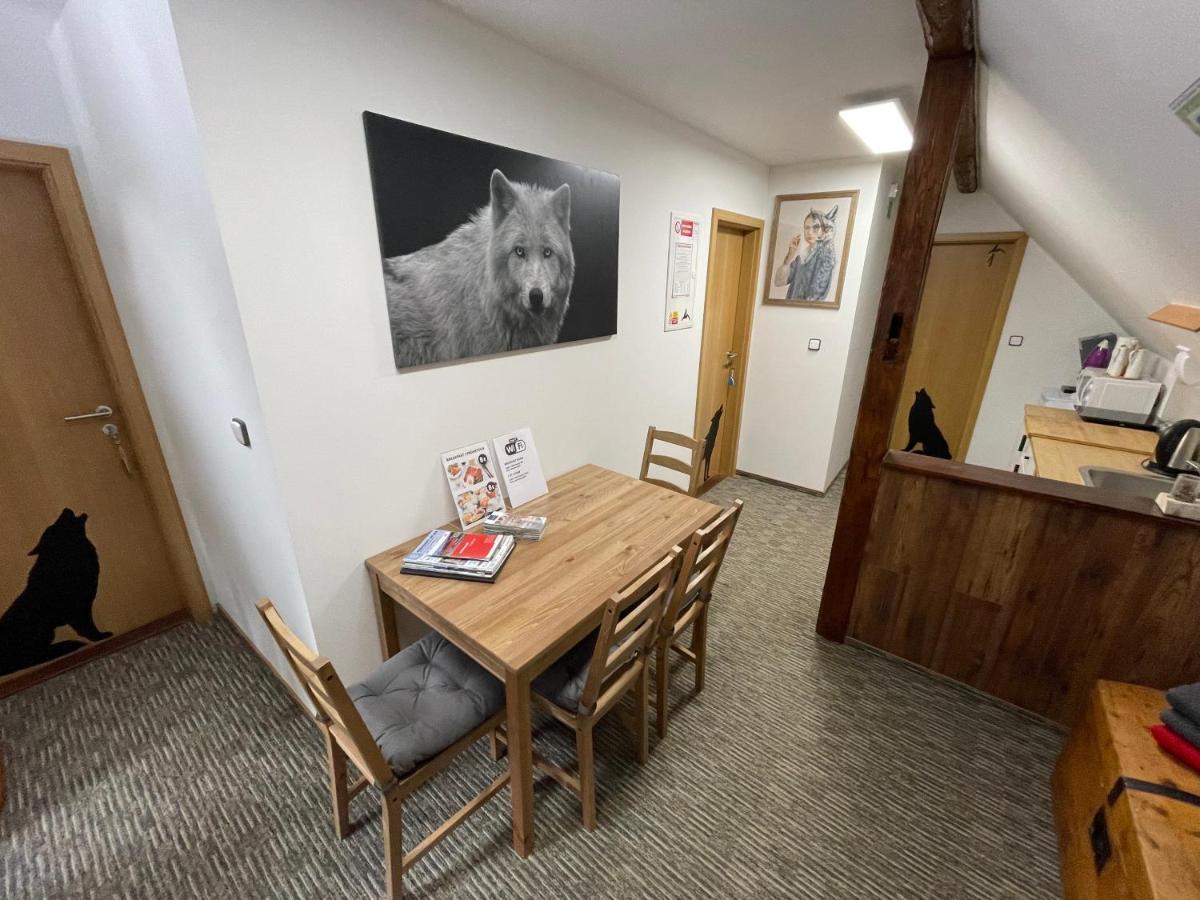 Loučná pod Klínovcem Wolf House Klinovec酒店 外观 照片